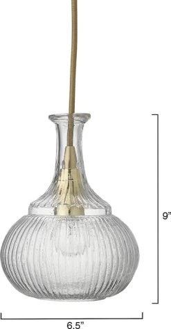 Olivia Carafe Pendant -Furnitur Jamie Young md 532
