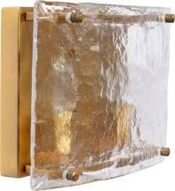 Glenn Glass Double Wall Sconce -Furnitur Jamie Young md 56