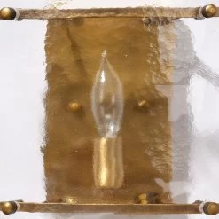 Glenn Glass Sconce -Furnitur Jamie Young md 577