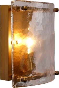 Glenn Glass Sconce -Furnitur Jamie Young md 580