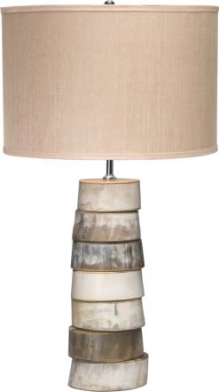 Stacked Horn Table Lamp