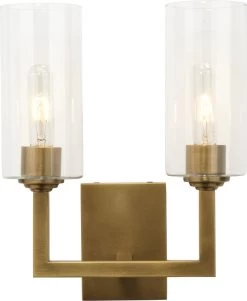Linear Double Wall Sconce -Furnitur Jamie Young md 690