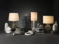 Ash Table Lamp -Furnitur Jamie Young md 697