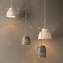 Perforated Pendant -Furnitur Jamie Young md 72
