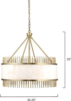 Upsala Chandelier -Furnitur Jamie Young md 791