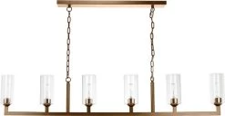 Linear Chandelier 8 Linear Chandelier -Furnitur Jamie Young md 806