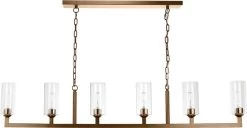 Linear Chandelier 9 Linear Chandelier -Furnitur Jamie Young md 807
