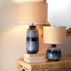 Batik Table Lamp -Furnitur Jamie Young md 837