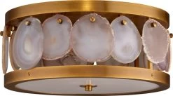 Upsala Agate Flush Mount Ceiling Light