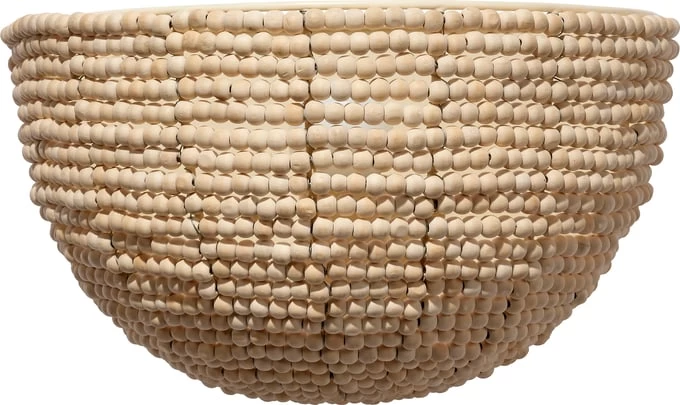 Barnacle Beaded Demi Lune Sconce 1 Barnacle Beaded Demi Lune Sconce