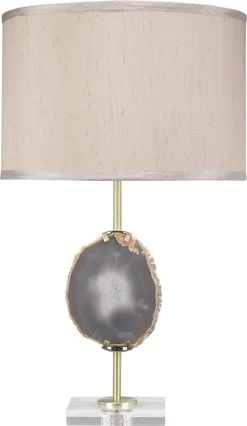 Agate Slice Table Lamp